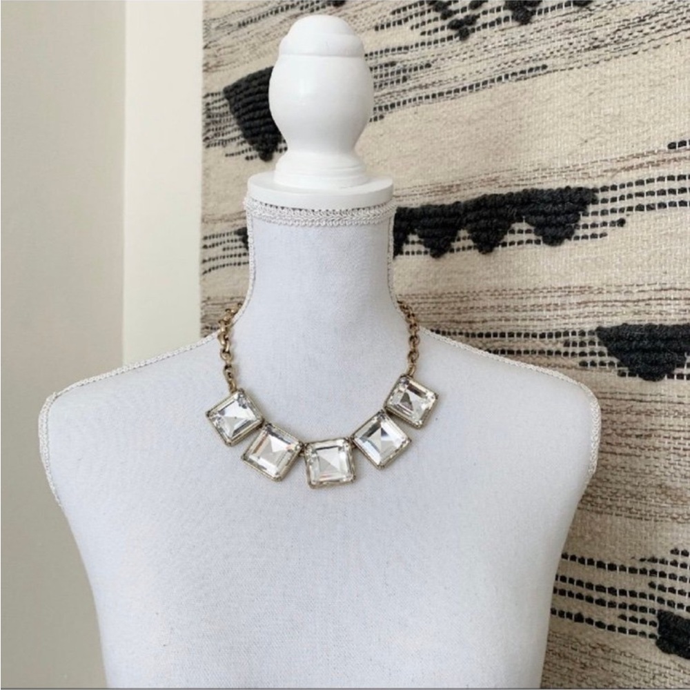 Banana Republic Crystal Statement Necklace - Picture 2 of 3